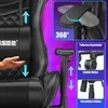 Sedia da gaming KESSER® ergonomica, con poggiatesta e Anteprima dell’immagine prodotto 4