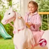 Mechanisch loopkwaadje, model Tiara M, met een roze zadel Productafbeelding-voorbeeld 4