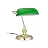 Relaxdays Bankerlampe mit Zugschalter, grüner Schirm, Produktbild-Vorschau 11