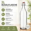 2L mit Bügelverschluss Likörflasche Essig-Öl Flasche Produktbild-Vorschau 5