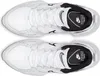 A top-down view of a pair of white Nike Air Heights women's sports shoes. Voir les images du produit