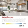 LED Lampe Classic MR16 Weiß/ GU10 / 1,3 W (16 W) / 150 lm / Kalt-Weiß Anteprima dell’immagine prodotto