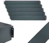 UNUS® Rasenkante Metall Beeteinfassung 10m x 14cm Anthrazit Produktbild-Vorschau 1