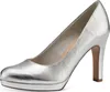 Tamaris Damen Pumps Plateau rund hoher Blockabsatz Produktbild-Vorschau 5