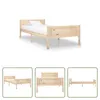 The Living Store Massivholzbett Kiefer 100x200 cm Produktbild-Vorschau 1