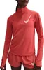 Nike NK SWOOSH HBR HZ Damen Mid Layer Lauf-Shirt mit Produktbild-Vorschau 6