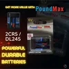 2x PoundMax 2CR5 6V Lithium Batterien Fotobatterie hohe Produktbild-Vorschau 5