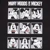 Mickey Mouse T-Shirt Herren Many Moods of Mickey schwarz M Produktbild-Vorschau 4
