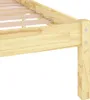 vidaXL Lit en bois massif 120x190 cm Voir les images du produit 6