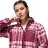COLUMBIA West Bend Print Full Zip II RICH WINE HERRINGPLAID Produktbild-Vorschau 6