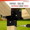 TRIBECCO 3-násobná spojka 90x90 mm, úhel 90° pro houpačku, Náhled obrázku produktu 8