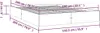 vidaXL Massivholzbett Weiß 140x200 cm Produktbild-Vorschau 9