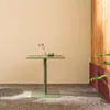 sweeek - Bistro-Gartentisch quadratisch aus Stahl für 2 Produktbild-Vorschau 2