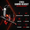 Strex Gaming Headset mit Mikrofon Rot - PC + PS4 + PS5 + Produktbild-Vorschau 2