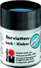 Marabu Servietten Lack & Kleber glänzend 50 ml im Glas Produktbild-Vorschau 1