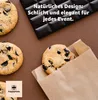 50x kraftové papírové sáčky udržitelné hnědé sáčky 21 x 14 Náhled obrázku produktu 5