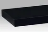 A close-up, angled view of a black rectangular object, likely a shelf or a piece of furniture, against a plain background. Náhled obrázku produktu