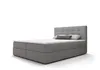Moderní postel s úložným prostorem 160x200 STIG 5 - šedá Náhled obrázku produktu 2