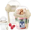 Orion | Pot de yaourt Avec Cuillère - 2 pièces - 400 ml - Voir les images du produit 2