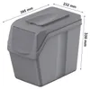 Sada 4 odpadkových košů SORTIBOX I - objem: 4x20 l, barva: Anteprima dell’immagine prodotto 16