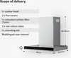 Klarstein Verosteel okap kuchenny 60cm - 881,6 m³/h, A++ Podgląd zdjęcia produktu 7