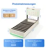 OYAJIA Polsterbett Doppelbett 90×200 mit Led Kopfteil und Produktbild-Vorschau 7