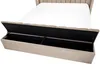 BELIANI Gepolsterte Wasserbett Beige 180 x 200 cm aus Produktbild-Vorschau 9