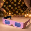10er-Set Effektbrillen mit Herzenmotiv – Rosa oder Weiß für Produktbild-Vorschau 4