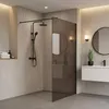 Parete doccia Walk-In REA Flexi 120 Black Anteprima dell’immagine prodotto 4