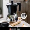 Monix M863006, Moka konvička, 0,37 l, Černá, Hliník, Náhled obrázku produktu 5