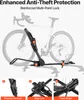 SucceBuy Fahrraddachträger für 508-737 mm Räder, klappbares Produktbild-Vorschau 3