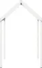A white frame structure resembling a house roof and two legs, isolated on a white background. Náhľad obrázku produktu