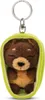 Nici Schlüsselanhänger Sleeping Pets - Dunkelbrauner Hund Produktbild-Vorschau 1