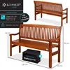 Banc de jardin KESSER® en bois, résistant aux intempéries | Voir les images du produit 6