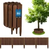 A product image showing wooden garden edging and a tree with a wooden base. Náhled obrázku produktu