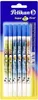 Pelikan 306696, Vícebarevný, Kulatý, CE, Blistr, 6 kusů Náhled obrázku produktu 1