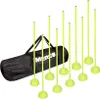 Neon Dribbling 80 10er Set Slalomstangen 1 Set Produktbild-Vorschau 1