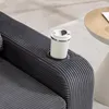 Cord-Zweisitzer-Sofa, Getraenkehalter, Seitentaschen, Produktbild-Vorschau 14