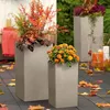 Pot Pot Owl Corner Stone Tower 40 (40 x 40 x 76 cm) Beige Anteprima dell’immagine prodotto 13