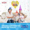 Peppa Pig Folienballon Herz Ø 45 cm Helium Ballon Produktbild-Vorschau 3