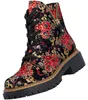 Rieker Damen Stiefelette Schwarz/Gemustert 72617-90 Voir les images du produit 1