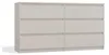 M6 140 Malwa Kommode Kaschmir Beige Für Zuhause Für Büro Produktbild-Vorschau 1