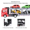 Zabawkowa ciężarówka do transportu samochodów z 6 małymi Podgląd zdjęcia produktu 9