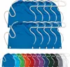 10er PACK Baumwoll Turnbeutel Sportbeutel Zuziehbeutel Sack Produktbild-Vorschau 1