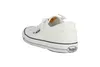 A white low-top sneaker from Dockers by Gerli is shown from a rear-side angle against a white background. Produktbild-Vorschau