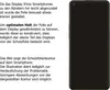 An illustration of a smartphone screen protector's contour relative to the phone's display, with accompanying explanatory text. Podgląd zdjęcia produktu