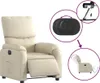 The Living Store Relaxsessel Elektrisch Creme Kunstleder Produktbild-Vorschau 6