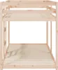 vidaXL Patrová postel bez matrace 90x200 cm z masivního Náhled obrázku produktu 6
