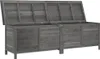 vidaXL Zahradní truhla antracitová 198,5x50x56,5 cm Masivní Náhled obrázku produktu 3