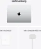 Apple MacBook Pro 16'' M1 Max 10Core 32GB 1TB silber Produktbild-Vorschau 8